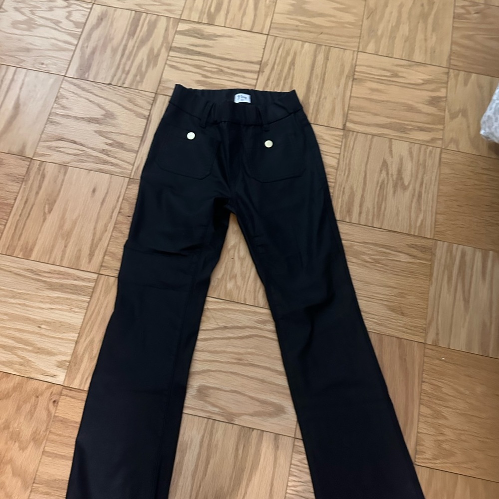 BEVY FLOG Black Flare Wide Leg Jeans
